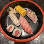 鳥ふじ - 握り寿司もいい塩梅