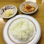 味の三平 - ご飯