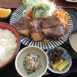 おにつか - ヒレカツ定食