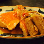 三好 - 金目鯛とゴボウの煮付け