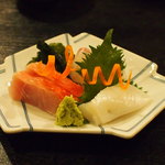 三好 - お刺身　金目鯛　鯛　烏賊