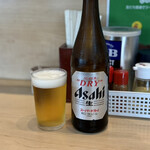 びんびん亭 - 瓶ビール（中）¥650