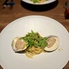 The Kitchen Salvatore Cuomo - 蛤と春菊のパスタからすみ添え