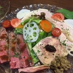 ビストロ バキュース - ２０１５・４月　前菜三種盛り