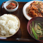 韓国料理チョンサンハウス - ランチ 豚肉炒め