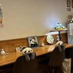 パンダの寝床 - カウンター席