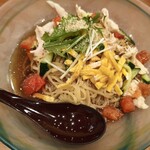 新潟らーめん 無尽蔵 味噌と出汁 - 料理写真:彩り冷やし中華1,000円(税込み)