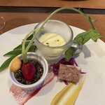 鉄板焼き 表参道 - 前菜