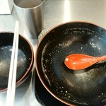 高崎はた山 - 【2015.4.20(月)】担担麺(並盛・140g)＋そぼろご飯セット1,100円を完食