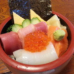 鮨処大漁 - 2015/4　のっけ丼