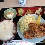 釜めし やき鳥 成城 - 唐揚げ定食　７８０円