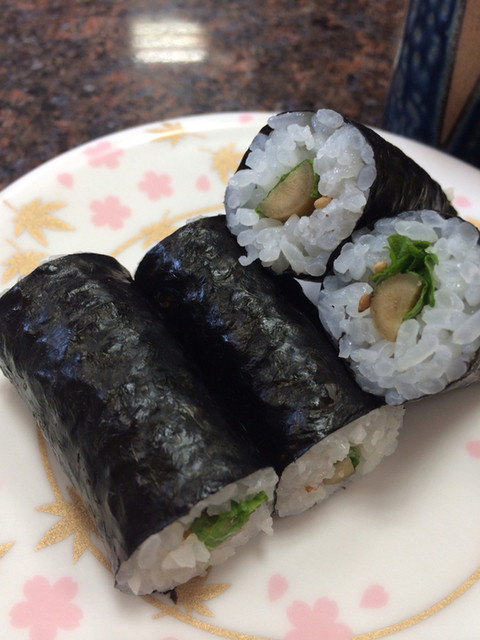 回転寿司一心 - 牛蒡巻き