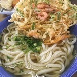 うどんの一平 - かけ特大＆かき揚げ