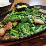 兼山 - ニラ豚の具は清くニラと豚肉のみ