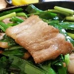 兼山 - 厚みのある豚ばら肉は柔らかくて旨し♪