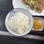 お好み焼き みきや - ご飯