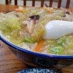 兼山 - とにかく餡のボリュームが凄く、ご飯がなかなか見えてきません^^