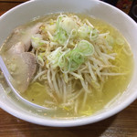 鮨吉 - 大きさが伝わらないがBIG丼！塩ラーメン大盛り¥600