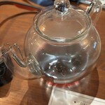 バックロットカフェ - 眠れる森のサングリア　飲みかけ