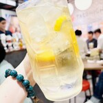 タコとハイボール - ドリンク写真:
