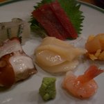 すし割烹 鮓はる - 2010年3月　お刺身盛り合わせ