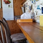 あじ屋 - カウンター席