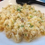 麺屋　まる - 2015.4.20汁なし担担麺ごはん付のご飯がなぜかチャーハンに！？