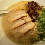 一風堂 - 白丸元味（豚骨ラーメン）700円