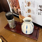 日田まぶし千屋 - 山椒と鰻のタレ