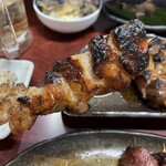 もつ焼き とん将 - 焦げめがイイよね