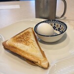 ボク - モーニングのホットサンド