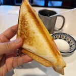 ボク - モーニングのホットサンド