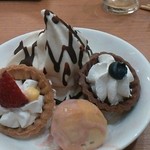 フェリシェ - ソフトクリームとタルト