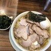 三昧軒 - ﾁｬｰｼｭｰﾒﾝ1050、大盛200、わかめ100、茹で玉子100　計1450円