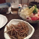 板前料理みずた - 蟹サラダときんぴら