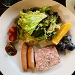 旧軽井沢Cafe 涼の音 - オカズプレート