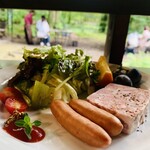 旧軽井沢Cafe 涼の音 - オカズプレート