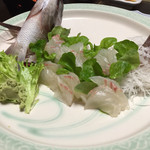 郷土料理 加賀屋 - 九州の鯛の刺身