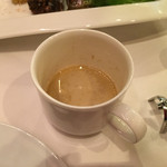 マッシュルームのスープ(前菜)