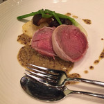 ラシュミネ - 仔牛のベーコン巻きソテー