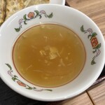 餃子の王将 - スープです。