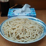 正太郎うどん - 肉汁うどんの並のうどんアップ