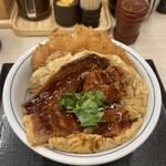 かつや - 料理写真:うな玉とロースカツの合い盛り丼