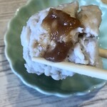 まぐろ大谷 - 夏らしい鱧の梅肉和え