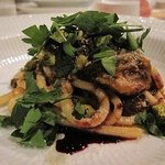 アロマフレスカ - 和牛テールと蕗の薹のピーチ