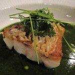 アロマフレスカ - 甘鯛のうろこ焼き　香草風味
