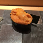 伊勢鮨 - 〆のウニ