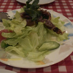 トラットリア チンチン - 2015.04　ホタルイカのサラダ