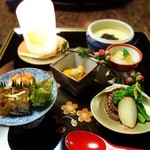 浅田屋 - 夕食より　前菜