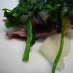 聖兆 - 鶏砂肝の冷菜　ズームアップ